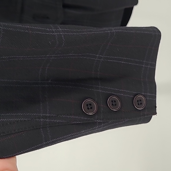 City Unltd. NWT Stretch Plaid Blazer/Suit Jacket Women's sz. 8 - Picture 5 of 13